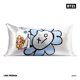 thumbnail image 2 of Funda de almohada Kitsch x BT21 (Van) satinada con cremallera tamaño king, 2 of 9
