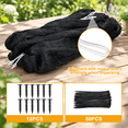 Bird Netting 25'×100'-1'' Nylon Poultry Net for Chicken Run Garden ...