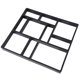thumbnail image 1 of Home Garden DIY Molde De Pavimentación Moldeado De Plástico Pathmate Maker Mold 45x40x4cm Sunnimix Molde de pavimento de jardín, 1 of 4