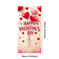 thumbnail image 5 of LUUFILx Valentine's Day Backdrop Heart Decorations Banner Photography Props Romantic Event Party Supplies Background Decors Photo Booth Props, 5 of 8