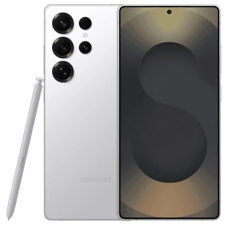 Samsung Galaxy S25 Ultra Unlocked 1TB Titanium Whitesilver