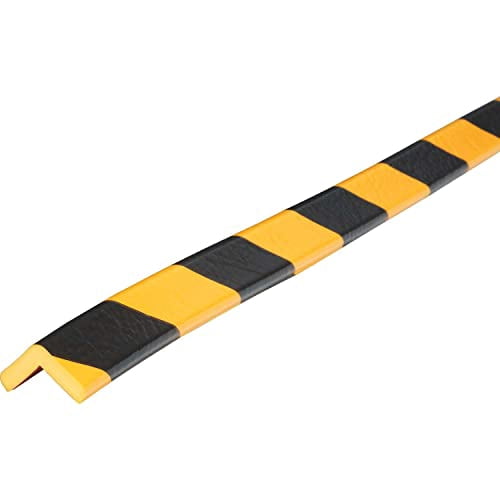 Corner Guard,Flat,Black/Yellow 60-6742