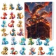 thumbnail image 5 of Calendario de cuenta regresiva para Navidad con 24 regalos sorpresa, incluidos adorables muñecos de dragón en 2D y un impresionante colgante navideño, 5 of 5