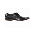 thumbnail image 2 of ZAPATOS DE VESTIR LEON NEGRO HOMBRE CABALLERO PIEL TEXAS M30401 LEON M30401, 2 of 3