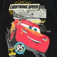 thumbnail image 5 of Disney Pixar Cars Lightning McQueen Toddler Boys 2 Pack Long Sleeve T-Shirts Toddler to Little Kid, 5 of 5