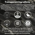thumbnail image 3 of HygieneLab Men's Conditioner - EWG Verified, Best Men's Conditioner for all Hair Types, Unscented - Sulfate and Paraben Free, Lightweight, Hydrating, and Softening Formula, 10 fl oz, 3 of 6