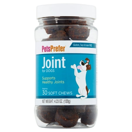 Pets Prefer Joint pour chiens 30 doux Mâche 4,23 oz