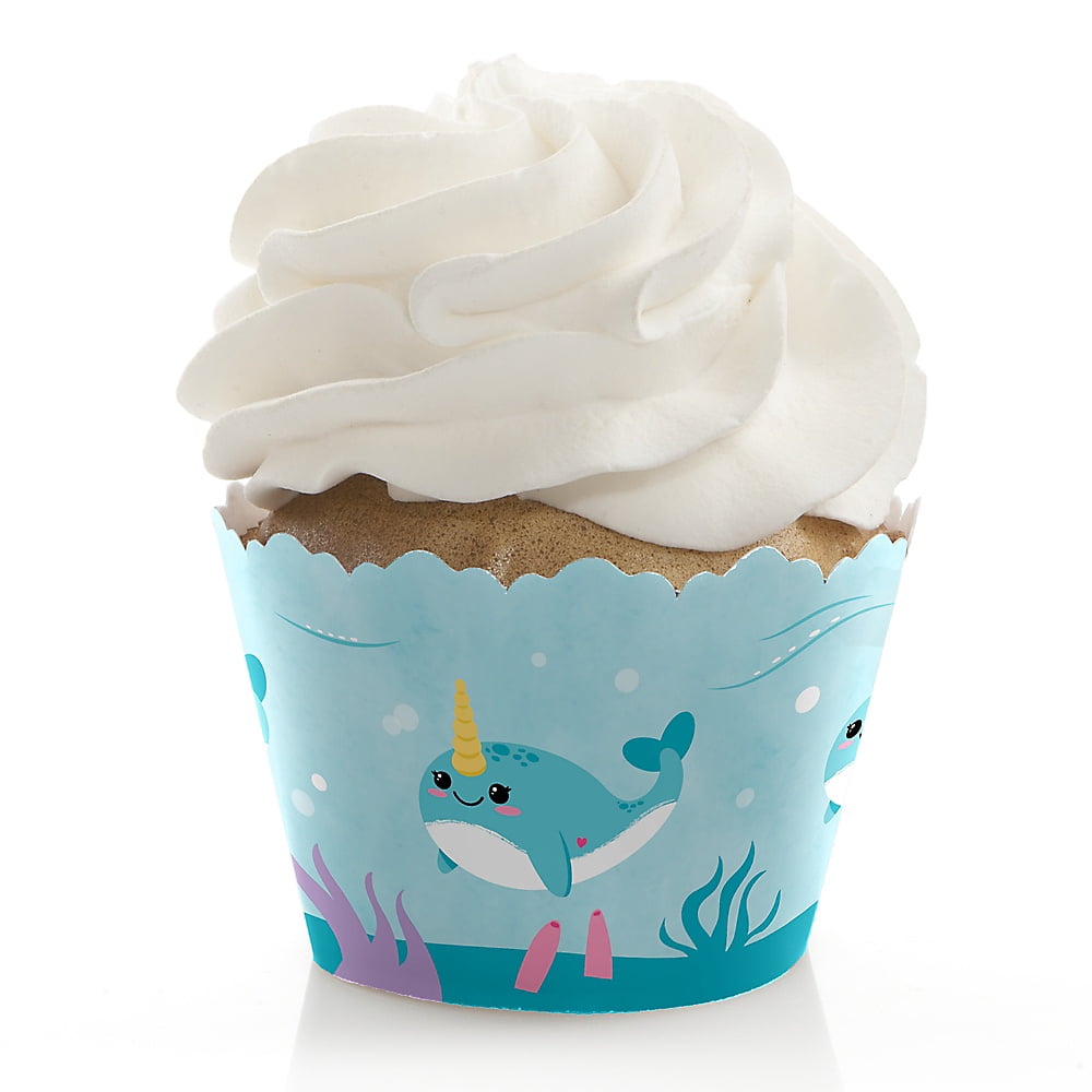 Narwhal Girl Under The Sea Baby Shower Or Birthday Party Decorations Party Cupcake Wrappers Set Of 12 Nbsp Walmart Com Narwhal Girl Under The Sea Baby Shower Or Birthday Party Decorations Party Cupcake Wrappers Set Of 12 Nbsp Walmart Com