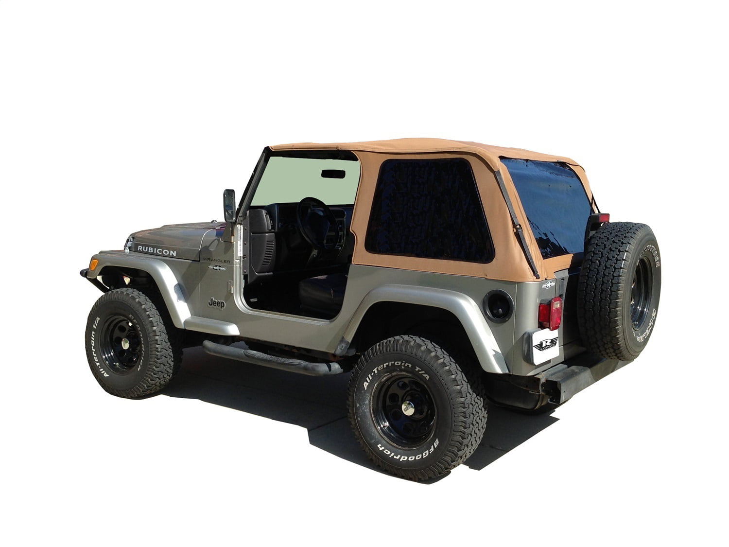 Rampage Products 109517 Frameless Trail Top for 1997-2006 Jeep Wrangler TJ,  Spice w/Tinted Windows 
