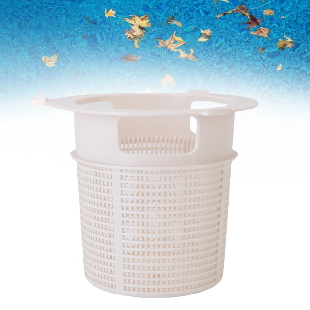 Pool Skimmer Basket, Pool Debris Filtration Basket Universal Handle Easy To Clean for Accessory