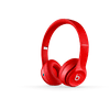 Refurbished Apple Beats Solo2 Wireless Red On Ear Headphones MHNJ2AM/A