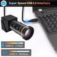 thumbnail image 3 of Cámara SVPRO 4K 60fps USB3.0 Streaming con lente de zoom 10X, 3 of 9