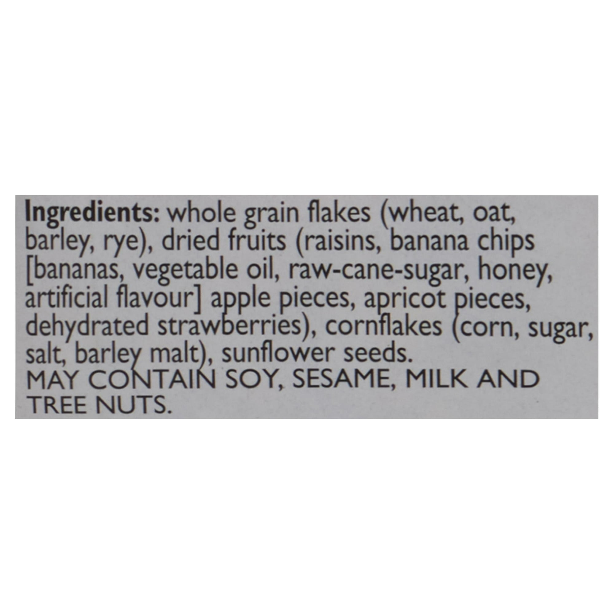 MESTEMACHER MUSLI AUX FRUIT MEST MUSLI AUX FRUIT