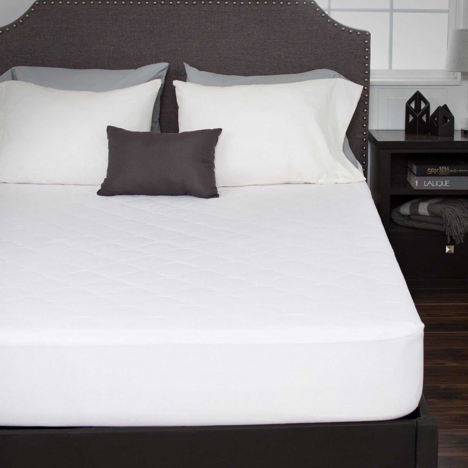 Down Alternative Cotton Mattress Pad by Bluestone