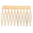 thumbnail image 4 of 20 Unids / pieza, Pinzas para El Cabello de Aleación para Mujer, Peines Laterales, 10 , Horquillas para El Cabello DIY, 56mm Yinane Peine de pelo manualidades de bricolaje, 4 of 8