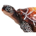 thumbnail image 5 of Nautical Ocean Brown Hues Giant Sea Turtle Swimming Decorative Figurine Tortoise, 5 of 10