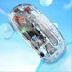 thumbnail image 3 of Transparent 2400DPI Bluetooth Mouse Silver, Rechargeable, 3 of 5