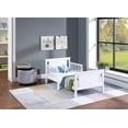 thumbnail image 3 of Olive & Opie Connelly Reversible Panel Toddler Bed in White/Rockport Gray, 3 of 9