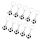 thumbnail image 3 of EeaseMX 10 mini llaveros de fútbol, creativos, colgantes para llaves., 3 of 8