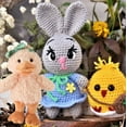 thumbnail image 5 of Easter Orange Duck with Bow Plush – 11 Inch Soft Stuffed Animal, Cuddly Spring Plush Toy for Easter Baskets, Gifts & Egg Hunt Prizes w/LaPrima Morceau Bonbon, 5 of 5
