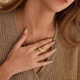 thumbnail image 5 of Turandoss Custom Name Necklace Personalized - 14K Gold Plated Necklace Personalized Monogram Pendant Name Necklaces for Women Trendy Jewelry Gifts for Women Mom Her Birthday Gifts, 5 of 8