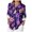 Purple_1, variant on Godom Womens Halloween Shirt Cute Ghosts Print Button Down Shirts Long Sleeve Loose Fit Blouses Tops