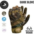 thumbnail image 3 of Glacier Outdoor Guide Glove Unisex 100% Leather Palm Water-Resistant for Hunting, Realtree EDGE XL, 3 of 7