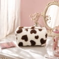 thumbnail image 7 of Makeup Pouch with Zipper, 7.1 x 3.9 x 3.1 Inch Cloth Travel Organizer for Home, Office, Lipstick, and Jewelry, 7 of 7