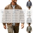 thumbnail image 3 of Jessboyy Mens Bomber Jackets Fall Winter Midweight Stand Collar Zip up Jacket Work Trendy Casual Windbreaker Jackets Black,L, 3 of 9