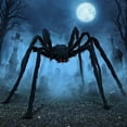 thumbnail image 1 of Ayieyill Decoraciones de Halloween de Araña para Exteriores, Araña Gigante Aterradora de 5 Ft para Decoraciones de Patio de Halloween, Accesorios para Casa Embrujada, 1 Pza, 1 of 8