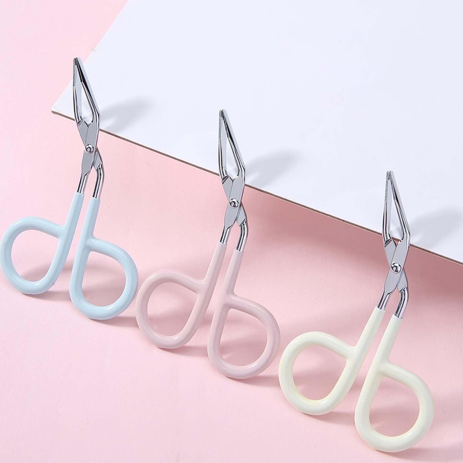 leaveforme 3Pcs Eyebrow Scissor Handle Tweezers Stainless Steel