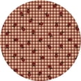 thumbnail image 1 of Ahgly Company Machine Washable Indoor Round Transitional Red Area Rugs, 3' Round, 1 of 7
