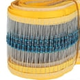 thumbnail image 2 of 2500pcs 50 Values 1 4W 0.25W 1% Metal Film Resistors Assortment Kit Set 1ohm to 10Mohm, 2 of 4