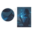 thumbnail image 3 of Birthday Party Garden Flags Outdoor Patio Decoration Flags 12x18in Blue Glowing Butterfly, 3 of 6