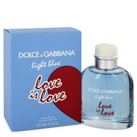 Light Blue Love Is Love by Dolce & Gabbana Eau De Toilette Spray 4.2 oz for Male