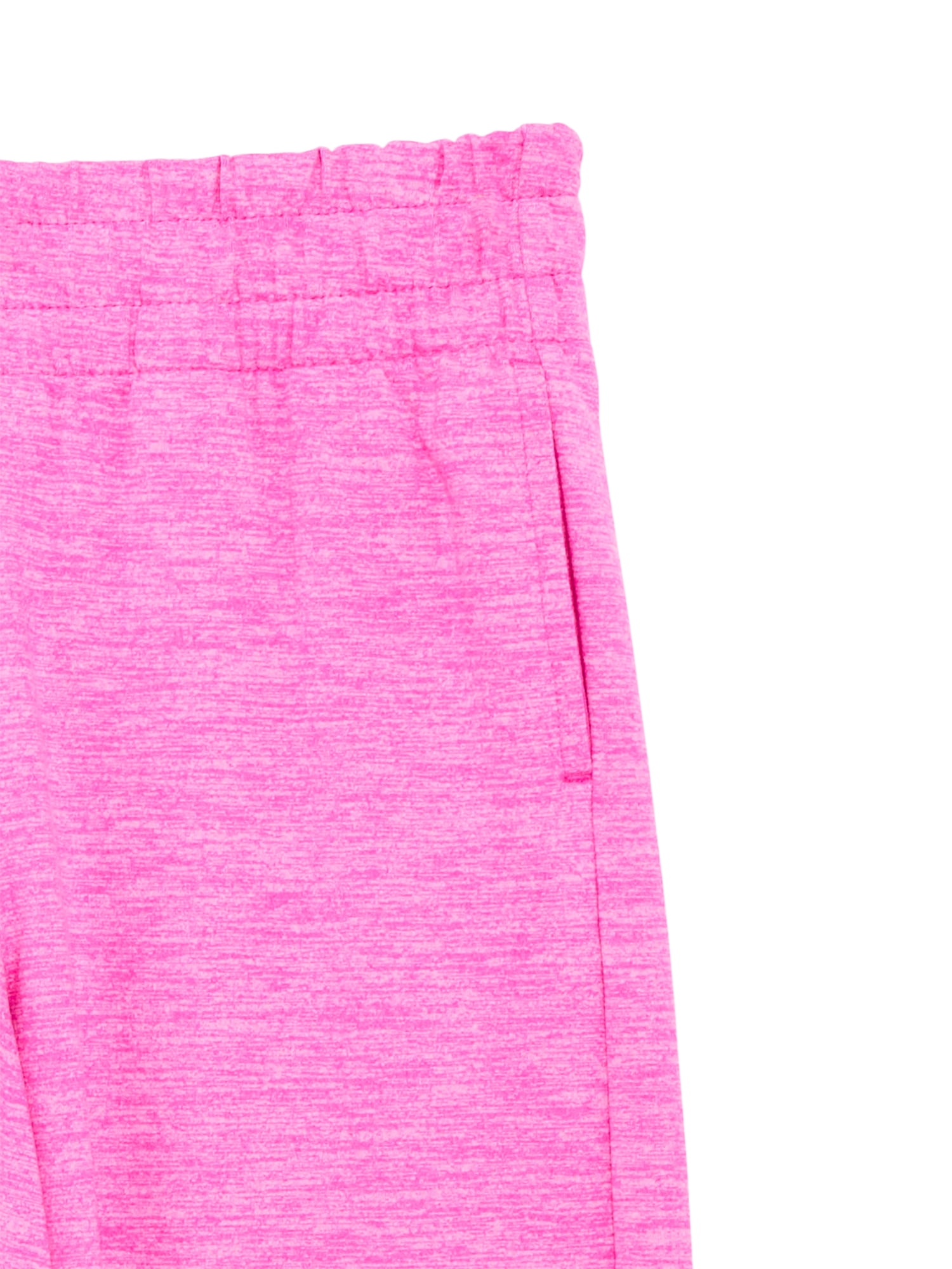 Athletic Works Girl's ButterCore Pant, 2-Pack, Sizes 4-18