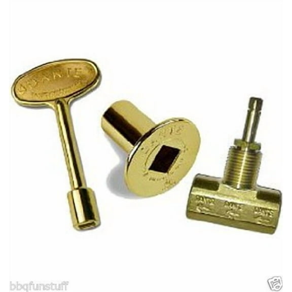 Dante Brass Gas Valve Combo Pack
