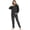 C-Black155, variant on DHFJKG Flannel Pajamas Onesies For Women Jumpsuit Star Print Long Sleeve Pockets Hooded Drawstring Zipper One-Pieces Loungewear Suit Comfort Nightwear