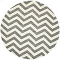 thumbnail image 5 of SAFAVIEH Chatham Jake Geometric Wool Area Rug, Dark Grey/Ivory, 3' x 5', 5 of 11