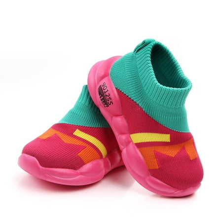 

Wesracia Baby Shoes Toddler Infant Kids Baby Girls Boys Mesh Soft Sole Sport Shoes Sneakers