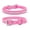 Hot Pink, variant on Bling Rhinestone Dog Collar for Extra Small Pets, Pink Sparkly PU Leather Collar with Crystal Buckle, Adjustable Pet Necklace Accessories