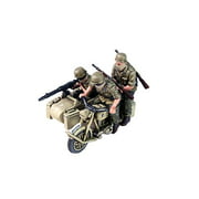 german Motorcycle R75 with Sidecar (DAK) (1:56th Scale / 28mm)