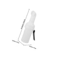 thumbnail image 2 of HAMPPLIES White Golf Cart Accessory Sand Bottle Sturdy Plastic Rattle Proof Holder for Course, 2 of 8