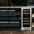 thumbnail image 2 of Whynter 28-Bottle Dual Zone Built-In Wine Refrigerator, 2 of 8