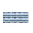 thumbnail image 2 of Home Weavers Orion Collection 100% Cotton Bathroom Rug, Non Slip Bath Mat Water Absorbent Soft Shaggy Mat Machine Washable, Thick Plush Rugs for Shower - 20"x54", Blue, 2 of 5