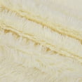 thumbnail image 5 of Unique Bargains Double-sided Fluffy Shaggy Faux Fur Blanket Cream Twin(60" x 80"), 5 of 8