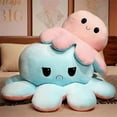 thumbnail image 3 of Reversible Octopus Plush Toy, Large Plush Octopus Cushion Pillow Toy - Approximately 80 cm (with error), 3 of 5