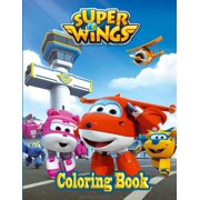 Super Wings Coloring Book (Paperback)