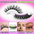 thumbnail image 2 of Lashes Natural Look Wispy Fasle Eyelashes 12mm Short Faux Mink Eyelashes Cat Eye Natural Strip Lashes Pack  16 Pairs, 2 of 15