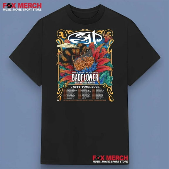 311 THE UNITY TOUR 2025 Band Unisex Shirt, Unisex Short Sleeve T-shirt